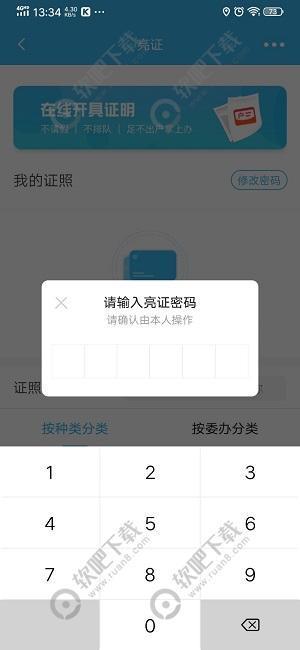 上海市市民云怎么使用电子亮证