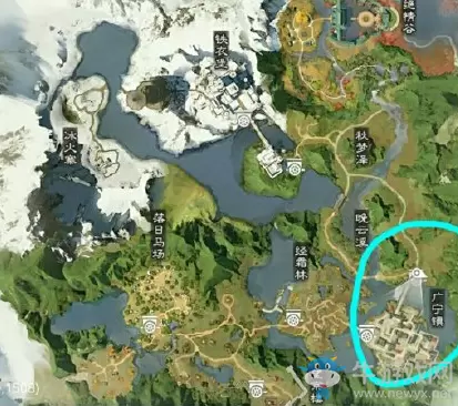 2020《一梦江湖》手游2月25日坐观万象打坐位置