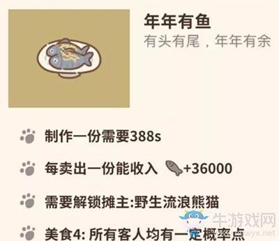 《动物餐厅》年年有余解锁攻略