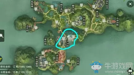 2020《一梦江湖》手游3月13日坐观万象打坐位置