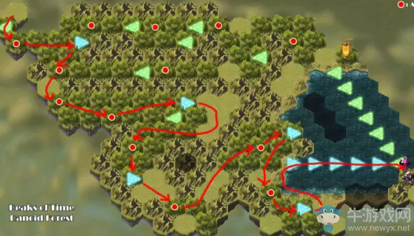 《剑与远征》时光之巅血荆丛林简单走法