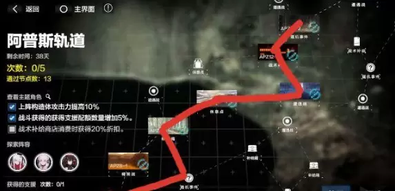 《战双帕弥什》阿普斯轨道路线选择攻略 《战双帕弥什》阿普斯轨道路线选择攻略