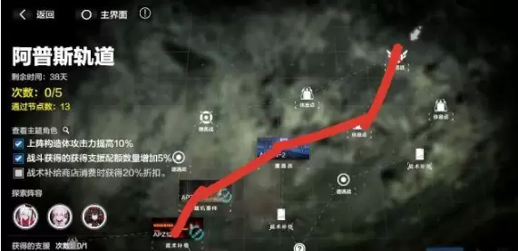 《战双帕弥什》阿普斯轨道路线选择攻略 《战双帕弥什》阿普斯轨道路线选择攻略