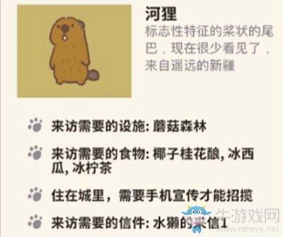 《动物餐厅》河狸解锁攻略