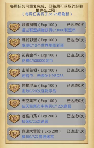 不思议迷宫执照系统攻略 执照升级与奖励大全