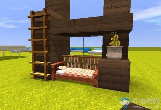 《迷你世界》双层床教程