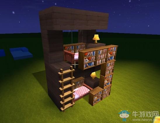 《迷你世界》双层床教程