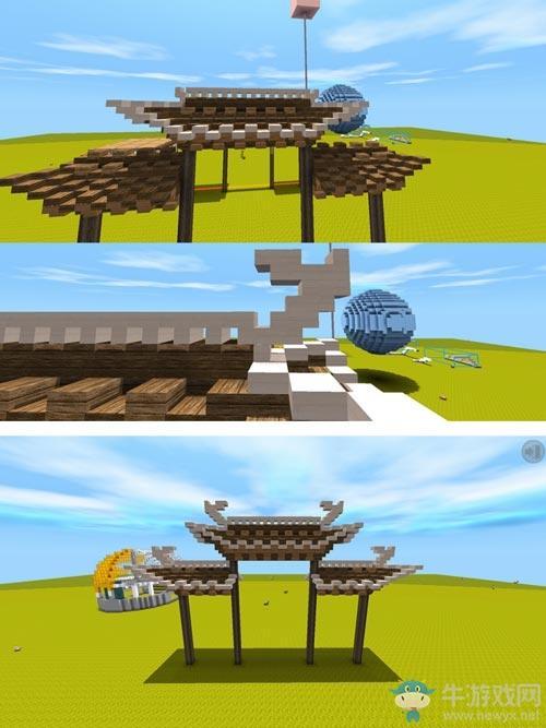 《迷你世界》中国风牌楼建造教程