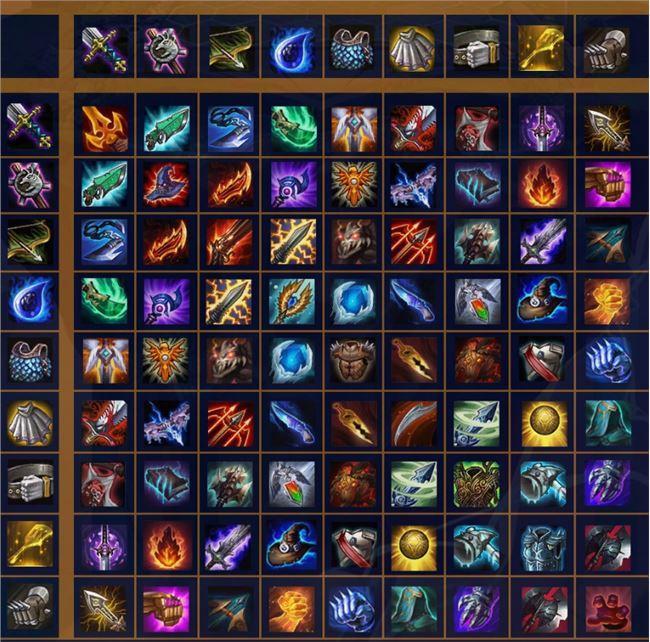 云顶之弈10.9装备合成图 最新10.9装备合成表一览