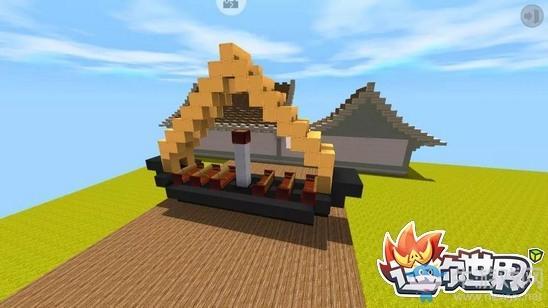 《迷你世界》海盗船搭建方法