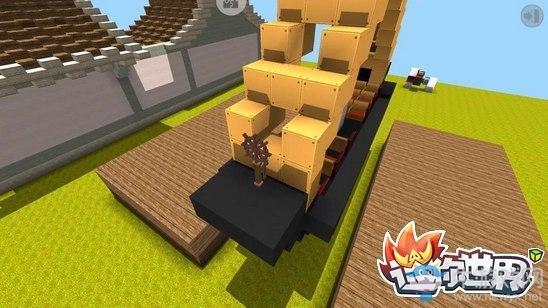 《迷你世界》海盗船搭建方法