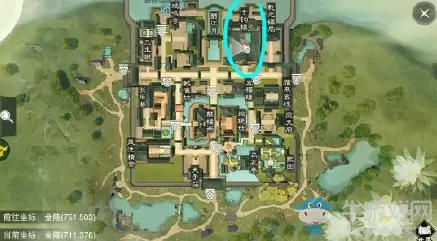 2020《一梦江湖》手游5月7日坐观万象打坐位置