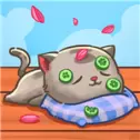 可爱的猫咪花园
