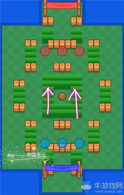 荒野乱斗乱斗足球模式精准射门地图攻略_1 《荒野乱斗》足球模式精准射门地图攻略