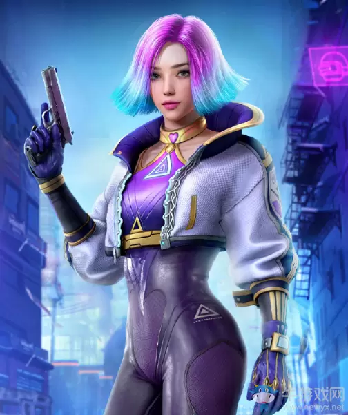 《和平精英》赛博空间皮肤介绍