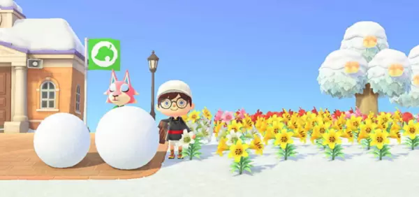 动物森友会怎么堆雪人