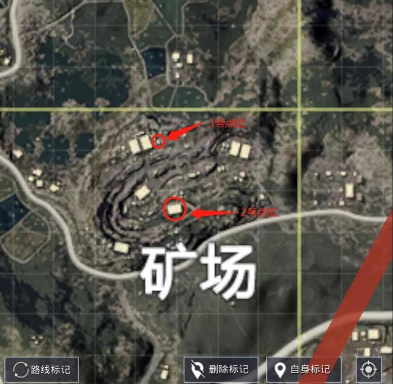 和平精英海岛2.0打野点位推荐 矿场打野点位详解