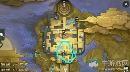 2020《一梦江湖》手游6月28日坐观万象打坐位置