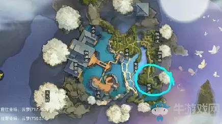 2020《一梦江湖》手游7月6日坐观万象打坐位置