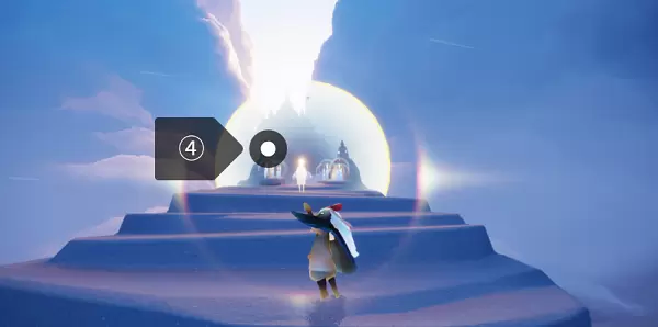 光遇晨岛光翼位置