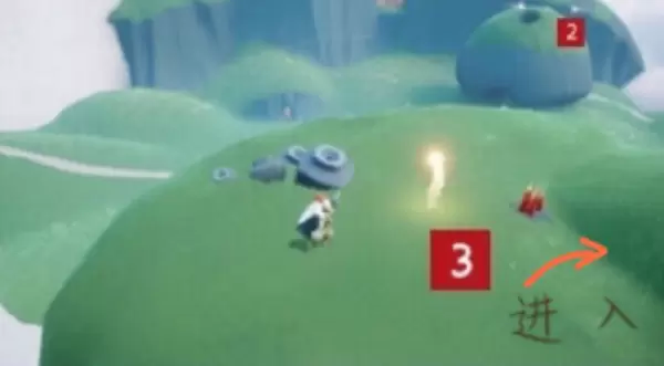 光遇云野光之翼位置