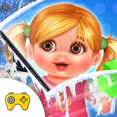 戴安娜宝宝的房子打扫游戏