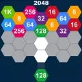 六角形2048游戏