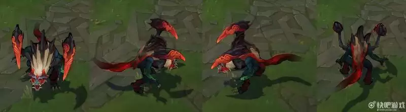 LOL大虫子山海绘卷皮肤特效