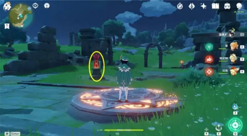 原神秘宝迷踪藏宝地6位置