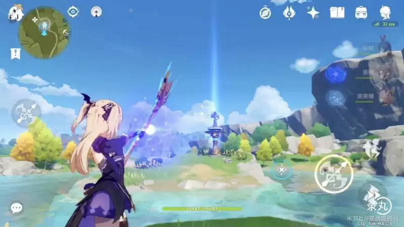 原神甘雨蓄力箭输出怎么打？蓄力箭输出手法图片3