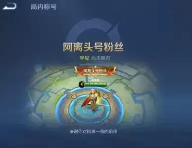 王者荣耀S22赛季阿离头号粉丝称号怎么获得？阿离头号粉丝称号获取方法图片1