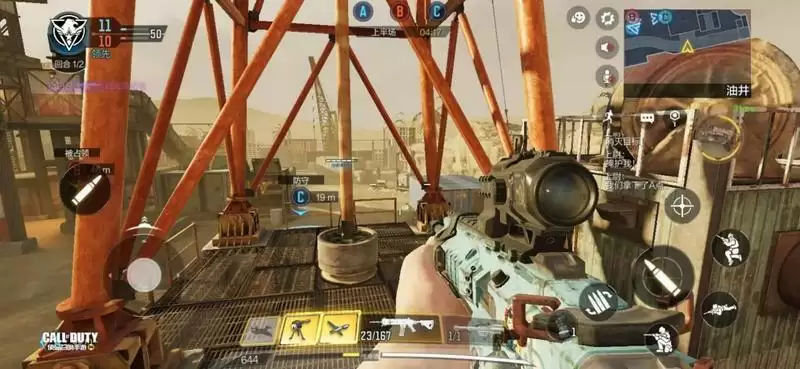 使命召唤手游荒漠油厂优势地图点位介绍