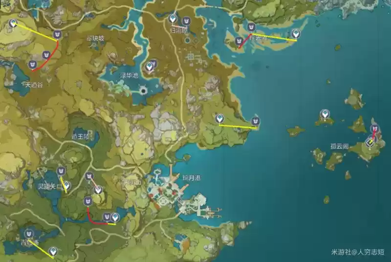 原神深渊法师最佳讨伐路线