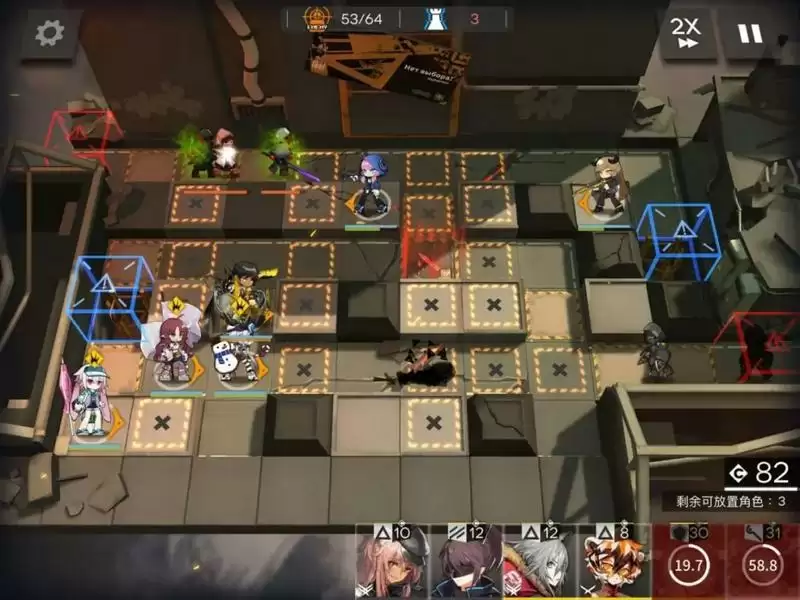 明日方舟6区废墟难度8攻略 6区废墟难度8通关心得图片8