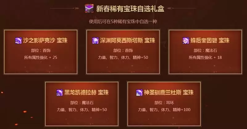 2021春节套礼包内容