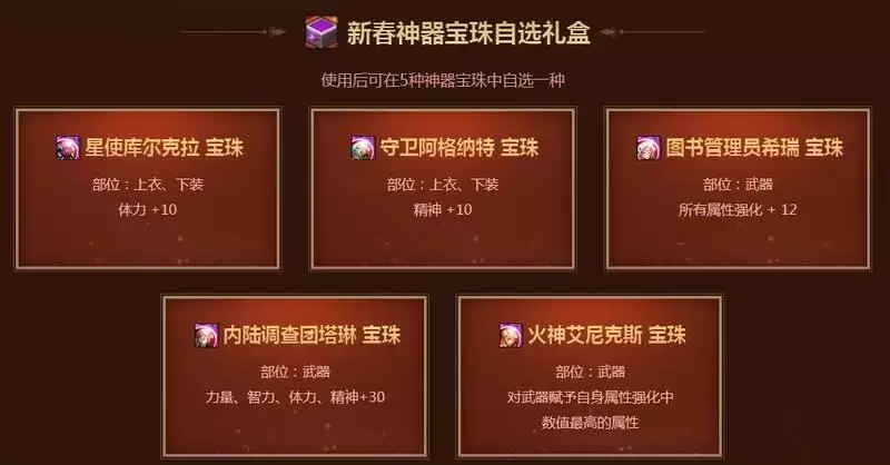 2021春节套礼包内容