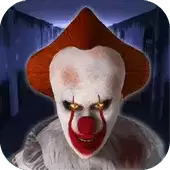 恐怖的噩梦小丑