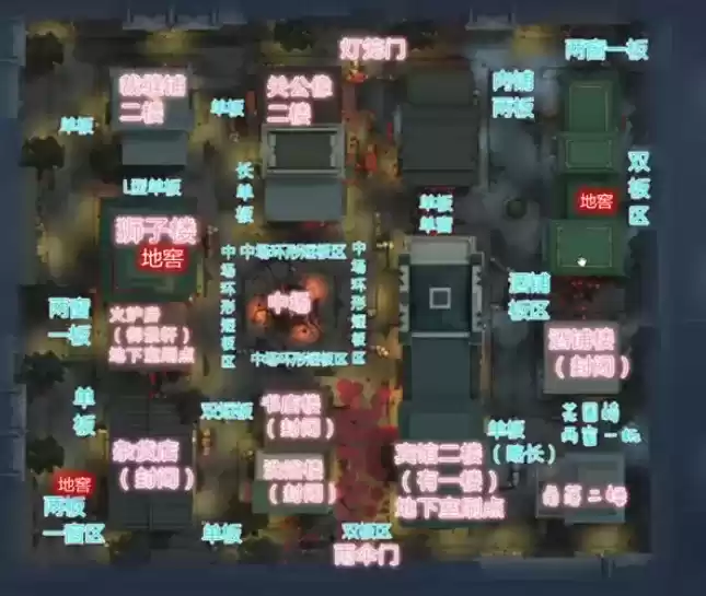 第五人格唐人街地下室在哪里