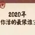 2020你活的最像谁