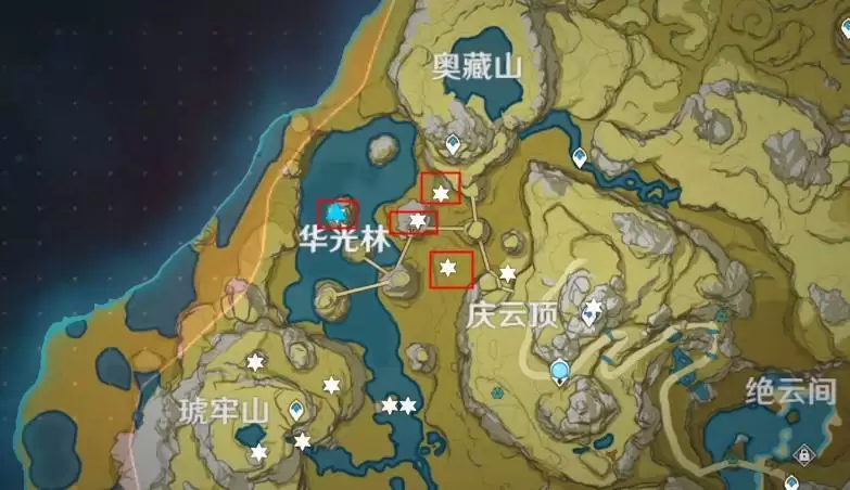 华光林岩神瞳位置