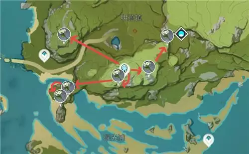 原神清心最佳采集路线一览