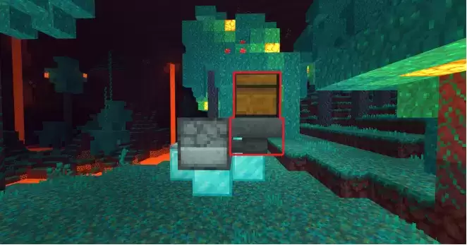 我的世界手游下界自动刷菌器怎么制作？下界自动刷菌器制作方法图片8