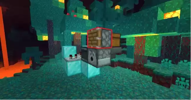 我的世界手游下界自动刷菌器怎么制作？下界自动刷菌器制作方法图片9