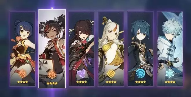 原神1.3版本璃月四星六选一怎么选？璃月四星六选一选择推荐图片2