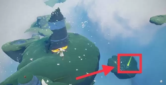 光遇2.20任务攻略 2月20日蜡烛绿色光芒位置一览图片3