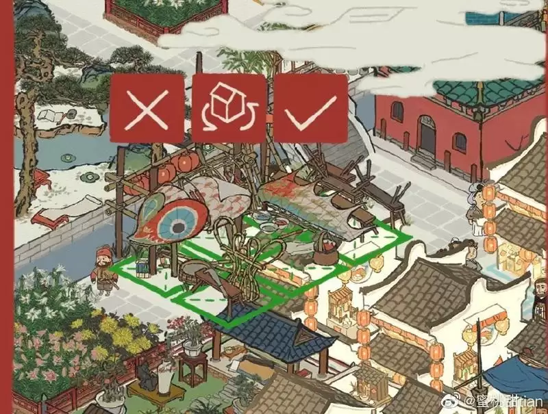 江南百景图新春灯会竹篾怎么获得