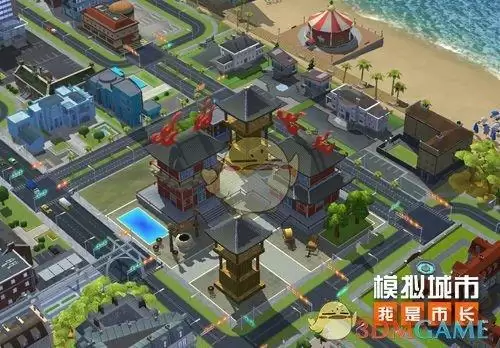 《模拟城市：我是市长》建造东方风格的消防馆介绍