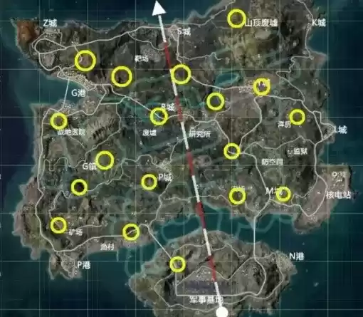 和平精英夺宝战场撤离直升机在哪