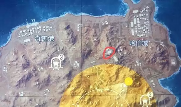 和平精英黄金岛写名字的墙在哪？黄金岛写名字的墙位置一览图片2