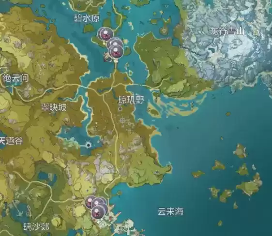 原神霓裳花分布位置 霓裳花快速采集路线分享